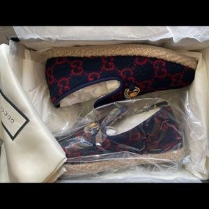 Women's Fria GG Wool Loafers